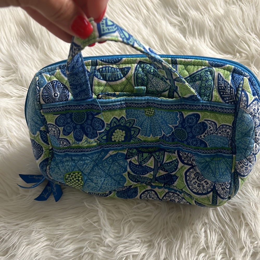 Vera Bradley Factory Style Ultralight Medium Zip Top Tote 10 x 7.5 - Picture 2 of 5